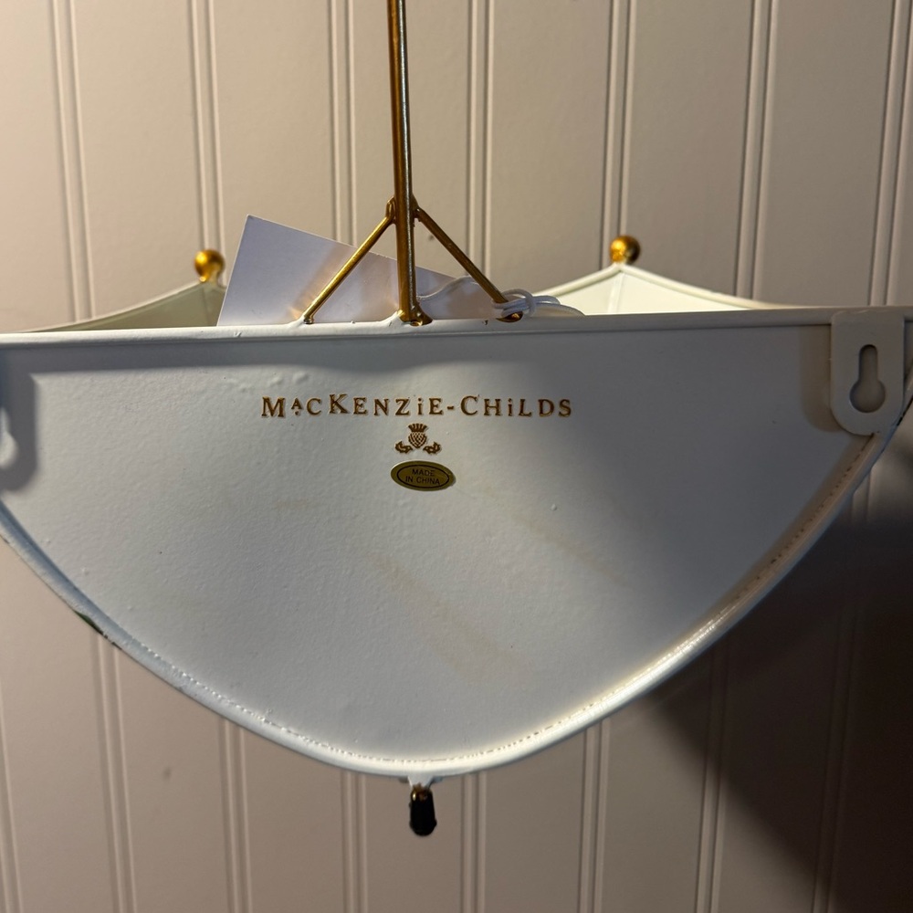 MacKenzie-Childs Umbrella Wall Planter - Picture 3 of 4